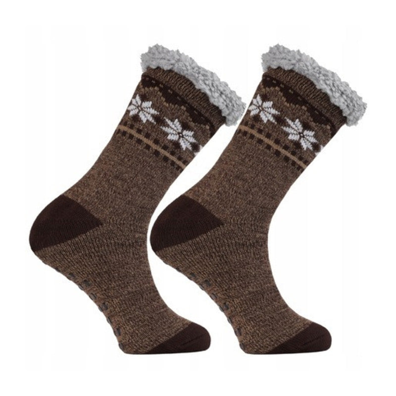 Huissokken met Badstof Binnenkant & Anti-Slip Nopjes – Warm, Comfortabel en Veilig