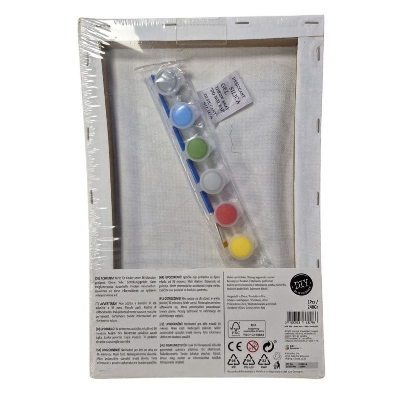 Moxy Schilderen op Nummer Canvas Set – Paint by Numbers DIY Schilder Set