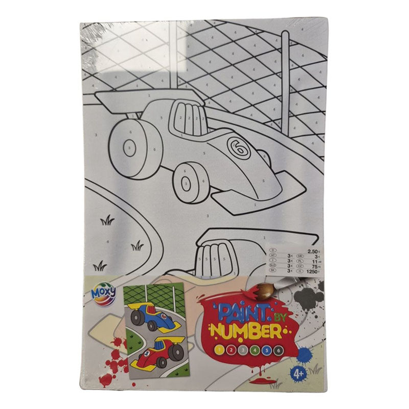 Moxy Schilderen op Nummer Canvas Set – Paint by Numbers DIY Schilder Set