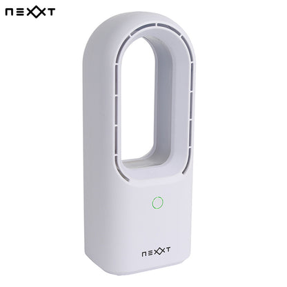 NEXXT Bladeless Ventilator met LED Licht – Stille Tafelventilator zonder Bladen