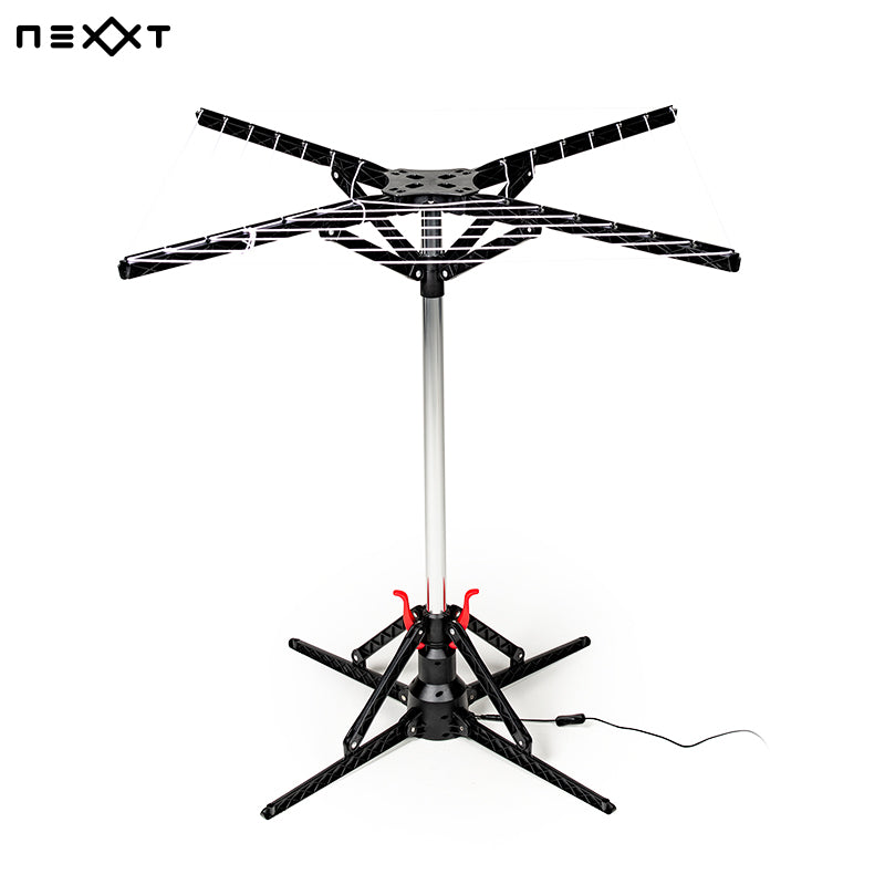 Nexxt Elektrische Ronddraaiende Droogmolen – Automatische 17 m Waslijn