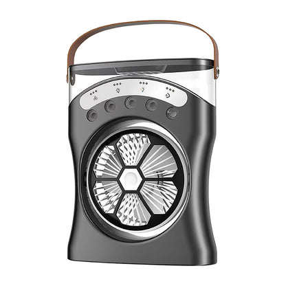 NEXXT LED Mist Ventilator – Draagbare Verkoelende Ventilator met Mistfunctie en LED Verlichting