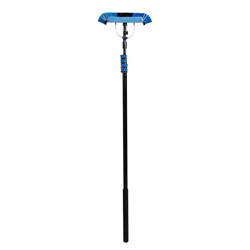 Nexxt Telescopische Waterbezem 4,6M – Wasborstel met Waterslang en Zeepdispenser