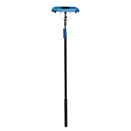 Nexxt Telescopische Waterbezem 4,6M – Wasborstel met Waterslang en Zeepdispenser