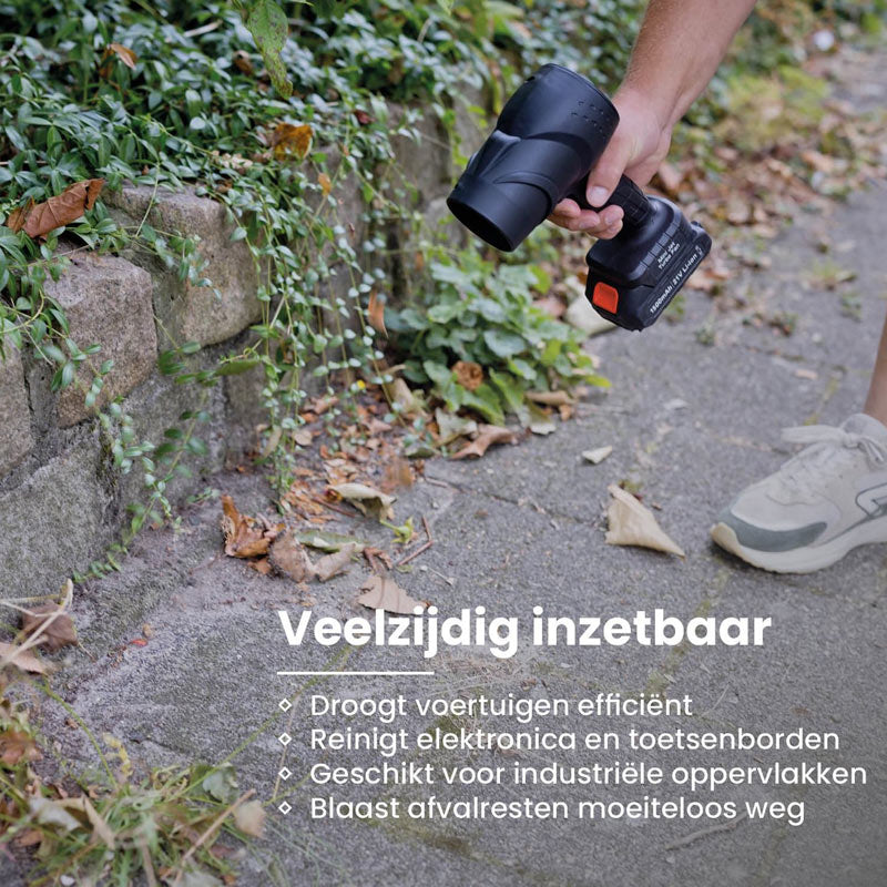 Turbo Jet Blower Luchtblazer – Krachtig, Draadloos en Multifunctioneel