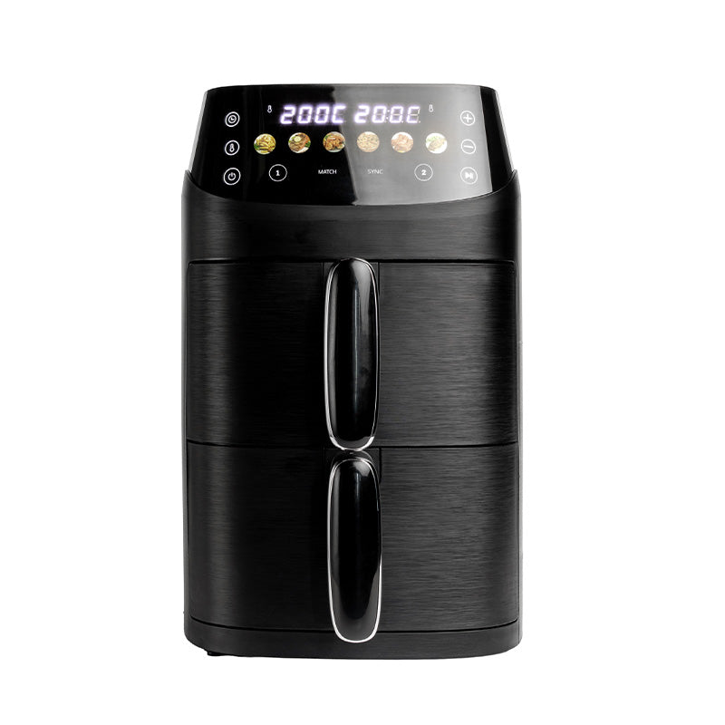 Nexxt Double Stack Airfryer met Dubbele Lade