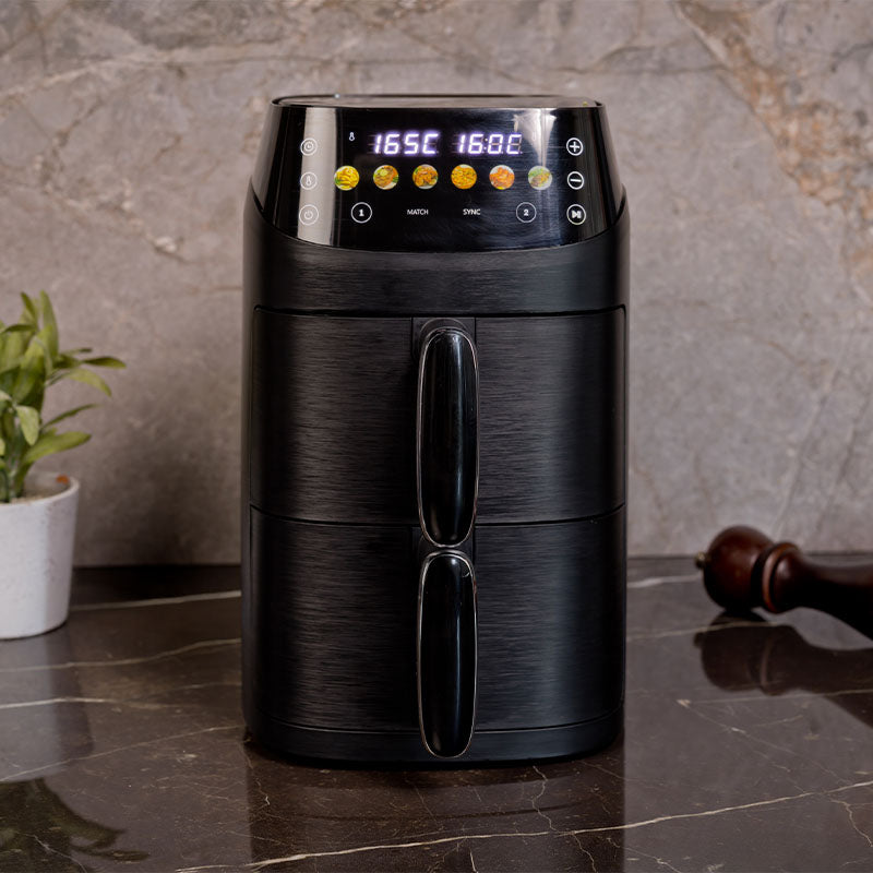 Nexxt Double Stack Airfryer met Dubbele Lade