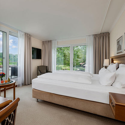 Ootmarsum Hoteldeal – Fletcher Parkhotel De Wiemsel | Luxe Nachtje Weg voor 2 Personen in Overijssel