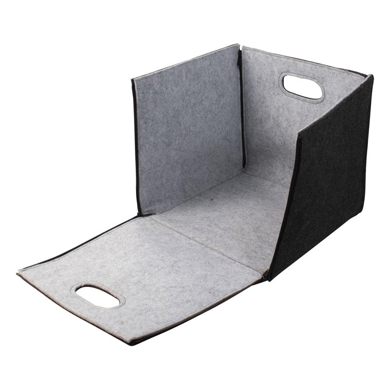 Opbergmand van Vilt met Ritsen – 30 cm