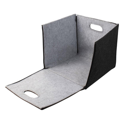 Opbergmand van Vilt met Ritsen – 30 cm