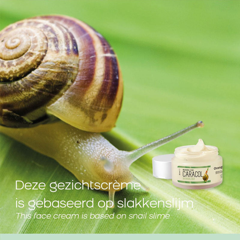 Orange Care Baba de Caracol Gezichtscrème – Slakkencrème voor Hydratatie & Huidherstel