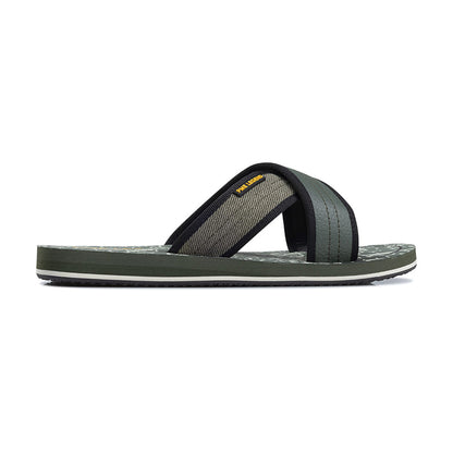 PME Legend Haig Slippers Heren – Comfortabele Slippers in Groen, Blauw en Beige