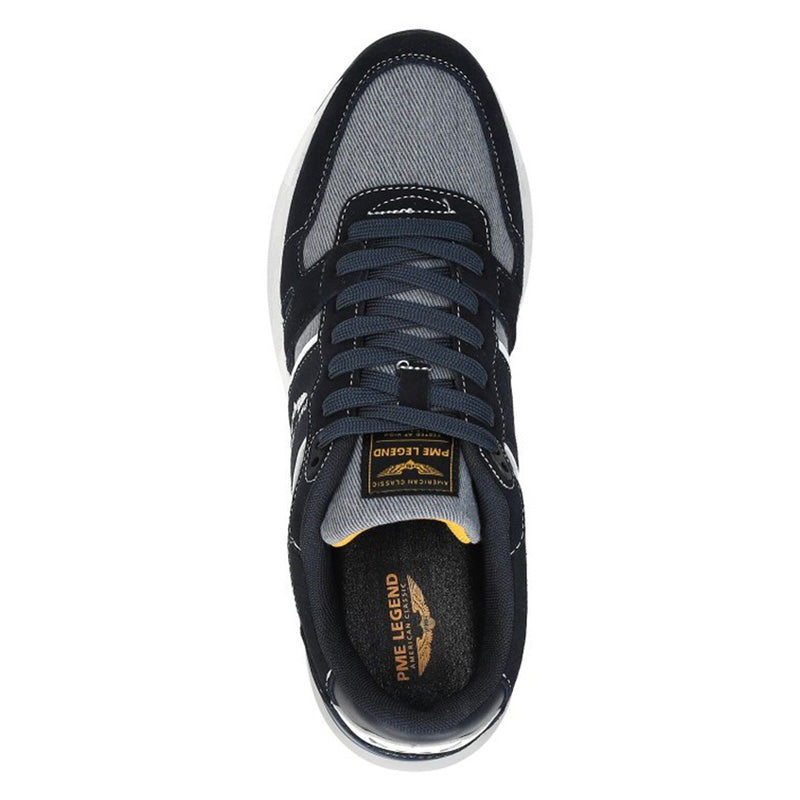 PME Legend Jet Lifter Sneakers – Heren Sneakers van Leer & Textiel