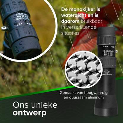 Monoculair Telescoop – 10-30×35