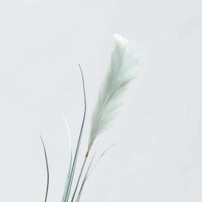 Kunst Pampasgras met Groene Pluim – Trendy Sfeer zonder Onderhoud