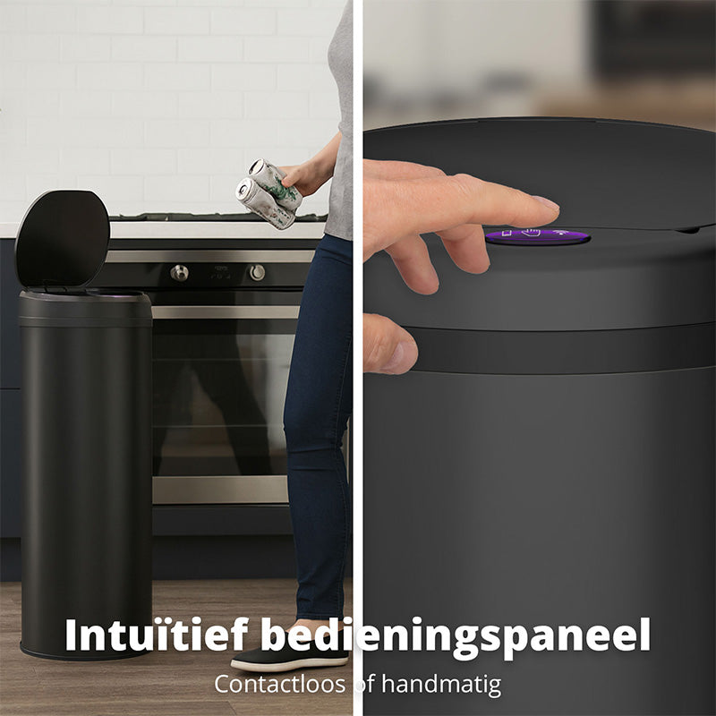 Peak Sensor Prullenbak 50L – Hygiënisch en Modern