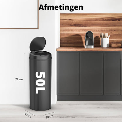 Peak Sensor Prullenbak 50L – Hygiënisch en Modern