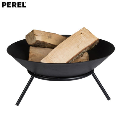 Perel Vuurkorf Gietijzer 56 cm – Robuuste Fire Bowl voor Tuin en Terras