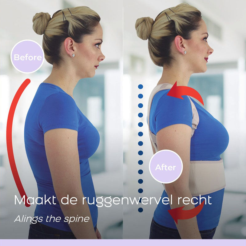 Perfect Posture Pro Rugbrace – Houdingscorrector voor Rug en Schouders