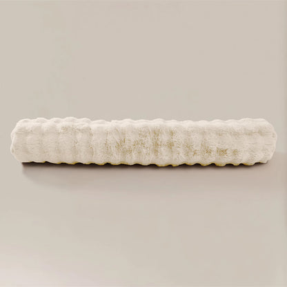 Bodypillow Pompom in Beige, Taupe & Antraciet – Extra Lang Kussen voor Comfort en Ondersteuning