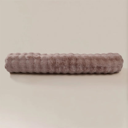 Bodypillow Pompom in Beige, Taupe & Antraciet – Extra Lang Kussen voor Comfort en Ondersteuning