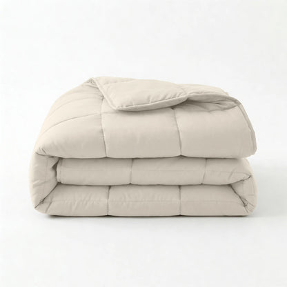 Lazy Dekbed Percale – Antraciet, Taupe & Beige