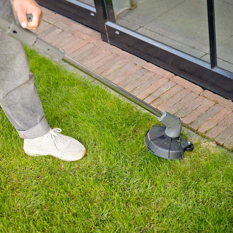 Draadloze Grastrimmer 21V – Krachtig, Licht & Oplaadbaar