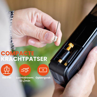 Draagbare Luchtcompressor – Compact & Draadloos
