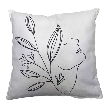 Quentin Sierkussen 45x45 cm – Moderne Zwart/Wit Designs met Vulling