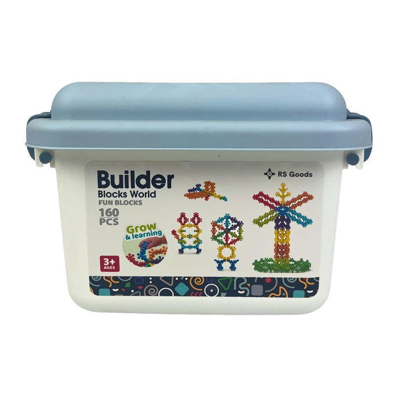 RS Goods Bouwblokken Set 160 Stuks – Creatief Speelgoed voor Kinderen