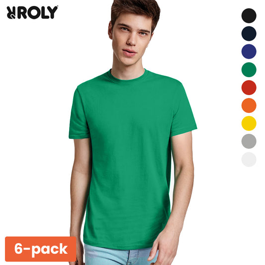 6-Pack Atomic 150 T-Shirts met ronde hals – Comfort en kwaliteit in één pakket