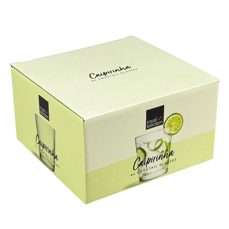 Royal Leerdam Caipirinha Cocktailglazen 35cl – Set van 4 Luxe Glazen