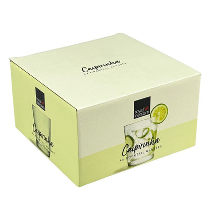 Royal Leerdam Caipirinha Cocktailglazen 35cl – Set van 4 Luxe Glazen