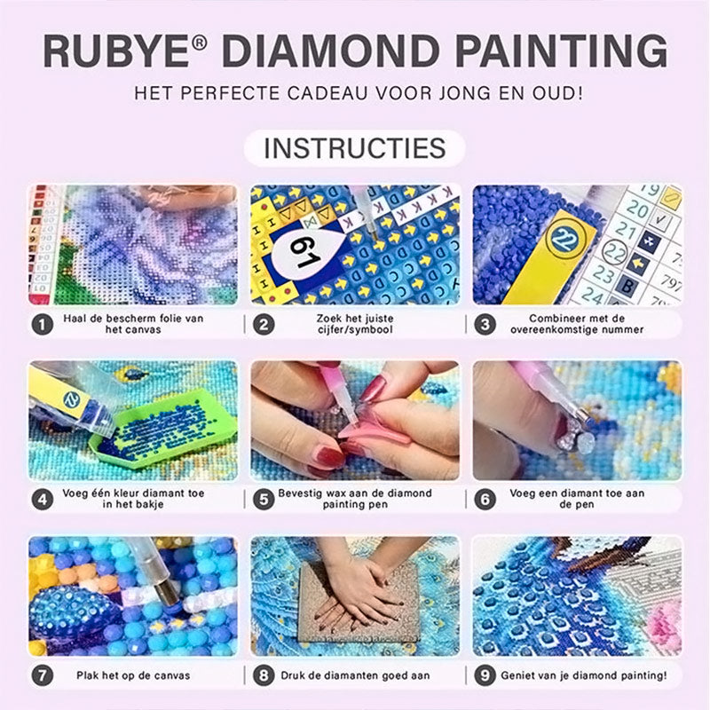 Diamond Painting 30x40CM – Creatief en Ontspannend Knutselplezier 🎨✨