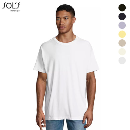 Boxy Oversized Basic T-Shirt voor Heren