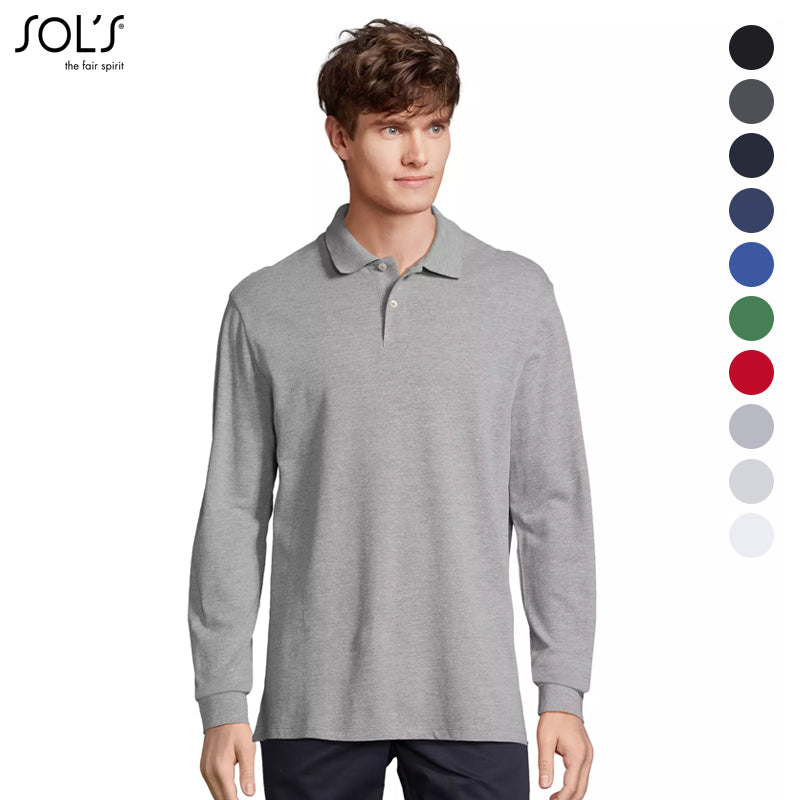 Pacific Longsleeve Polo – Tijdloos, Comfortabel en Stijlvol