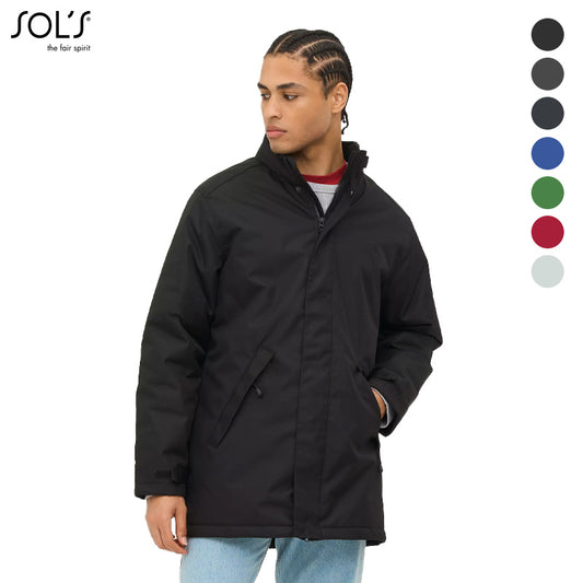 Parka Jas met Gewatteerde Voering – Warm, Waterafstotend & Stijlvol