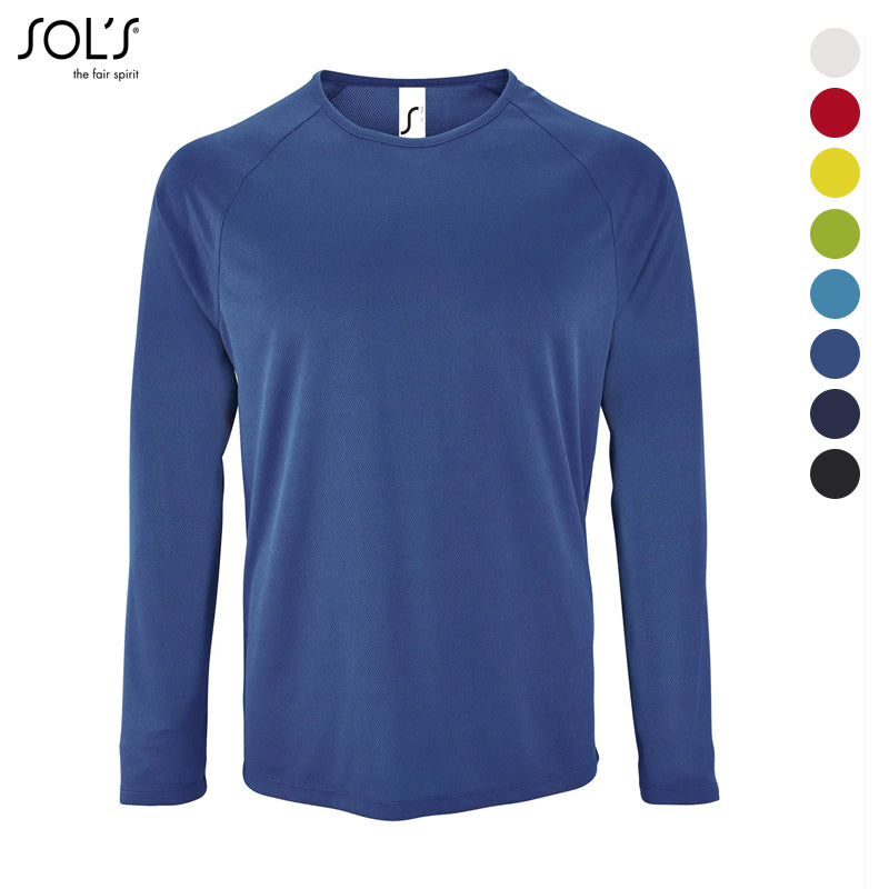 Sport T-Shirt met Lange Mouwen: Perfect voor Sportieve Activiteiten