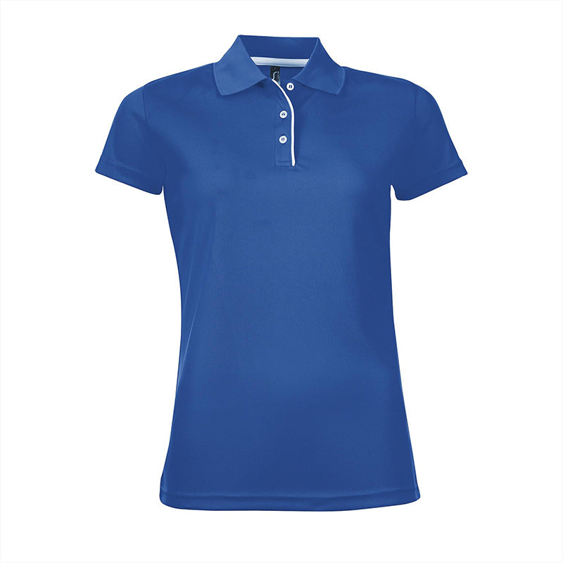 SOL'S Performer Women Sport Polo – Dames Sport Polo Shirt Ademend & Sneldrogend
