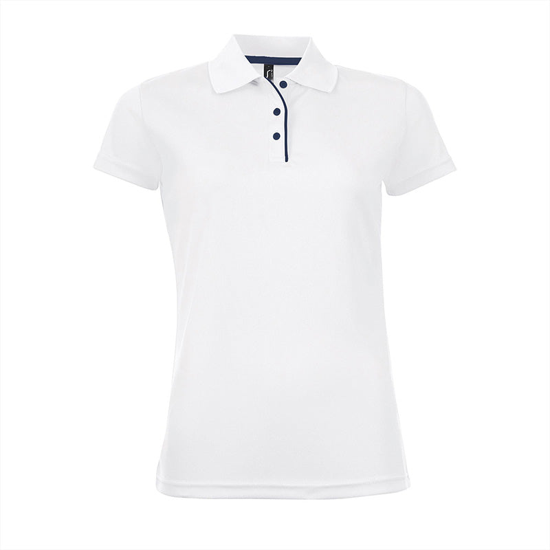 SOL'S Performer Women Sport Polo – Dames Sport Polo Shirt Ademend & Sneldrogend