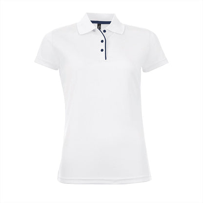 SOL'S Performer Women Sport Polo – Dames Sport Polo Shirt Ademend & Sneldrogend