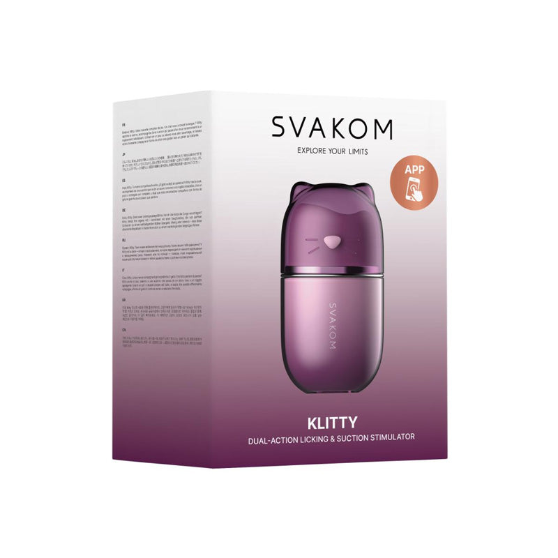 Svakom Klitty Clitorisstimulator – Luxe Stimulator met Krachtige Vibraties