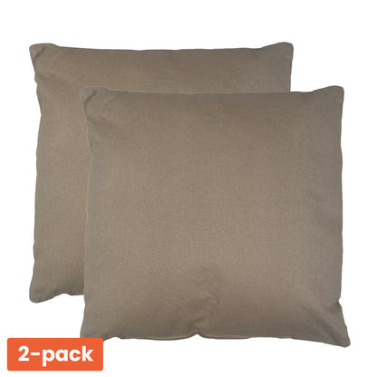 Sierkussens 40x40 cm 2-Pack – Katoenen Kussens in 4 Kleuren