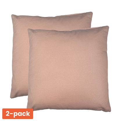Sierkussens 40x40 cm 2-Pack – Katoenen Kussens in 4 Kleuren
