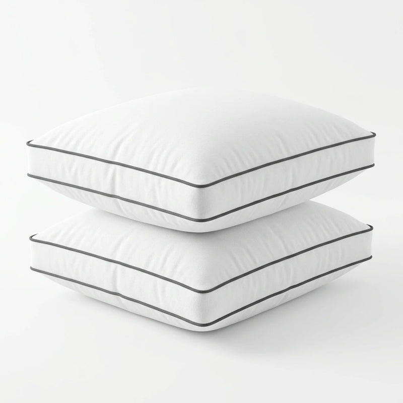 Sleeptime Box Cotton Kussens 2-Pack – Comfortabele Hoofdkussens 50x60x10 cm