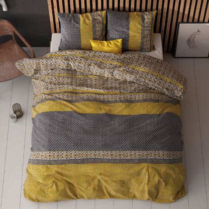 1+1 actie - Dekbedovertrek Altor Goud