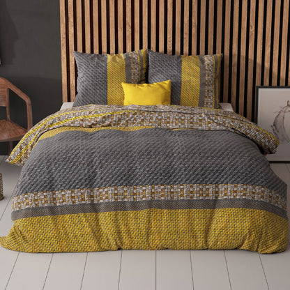 1+1 actie - Dekbedovertrek Altor Goud