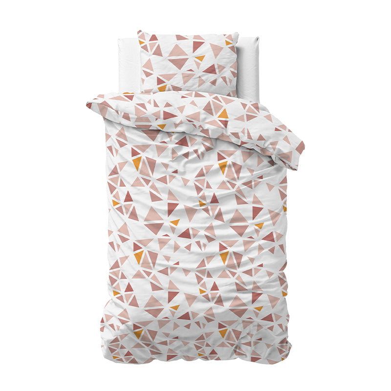 1+1 actie - Dekbedovertrek Bella Wit