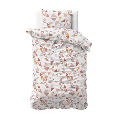 1+1 actie - Dekbedovertrek Bella Wit