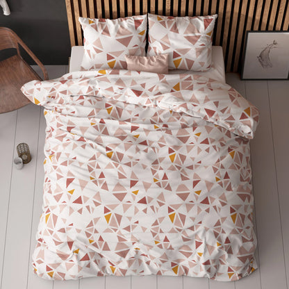 1+1 actie - Dekbedovertrek Bella Wit